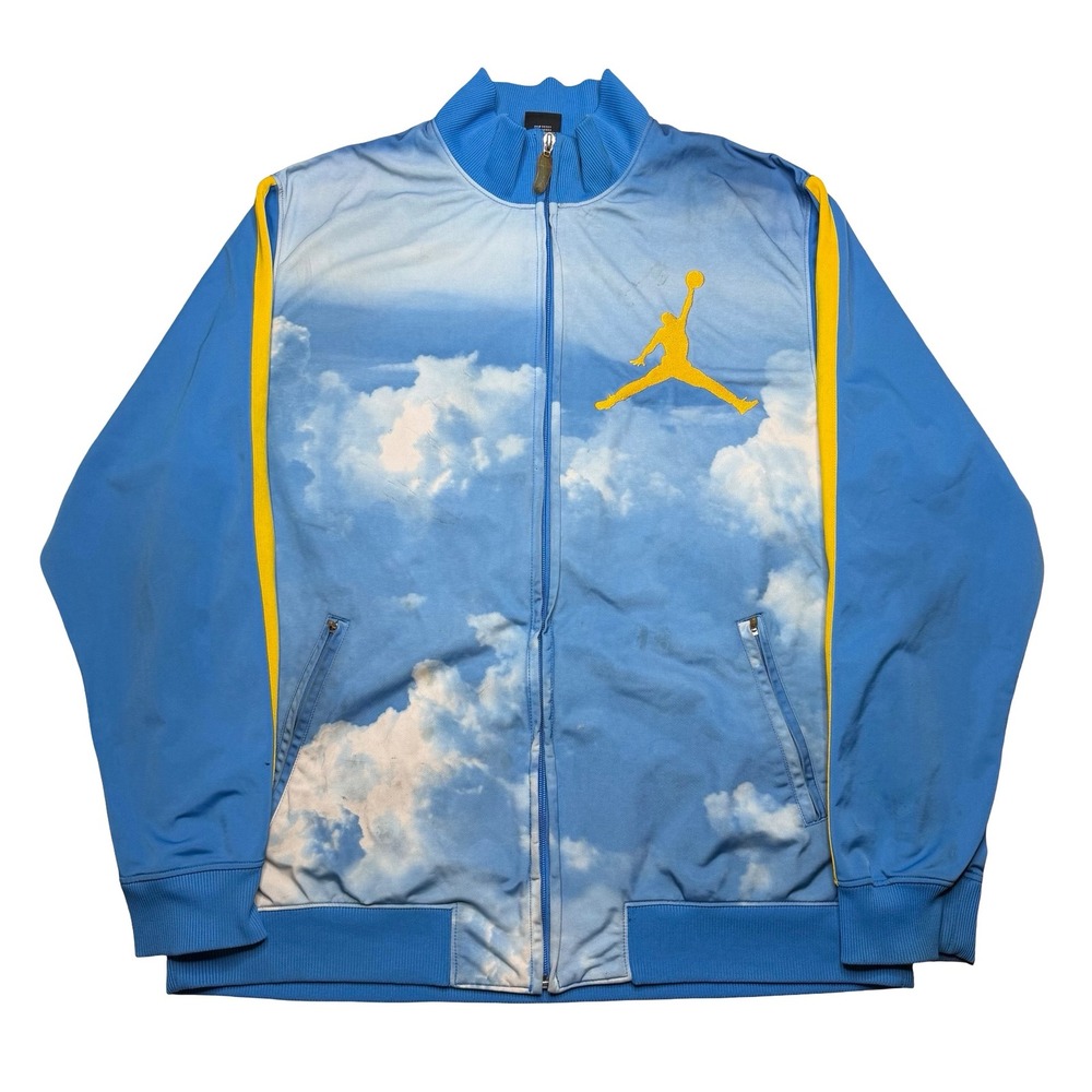 Nike x Jordan III blue clouds track jacket